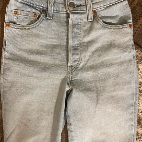 NWOT❤️ Levis Ribcage Flare High Rise Size 25 - Picture 6 of 9
